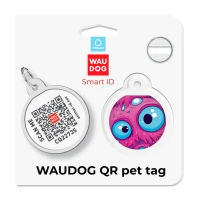Adresówka WAUDOG Smart ID «Oko potwori» rozm. S