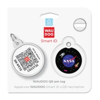 Adresówka WAUDOG Smart ID «NASA» rozm. L