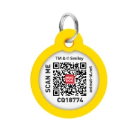 Adresówka WAUDOG Smart ID «Buźka na różowo» rozm. L