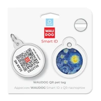 Adresówka WAUDOG Smart ID «Lilie wodne» rozm. L