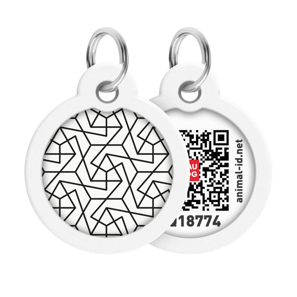 Adresówka WAUDOG Smart ID «Geometria» rozm. L
