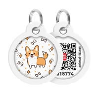 Adresówka WAUDOG Smart ID «Corgi» rozm. L