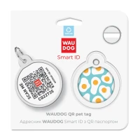 Adresówka WAUDOG Smart ID «Jajko sadzone» rozm. L