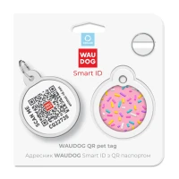 Adresówka WAUDOG Smart ID «Marshmellow» rozm. L