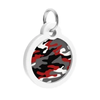Adresówka WAUDOG Smart ID «Szary camo» rozm. L