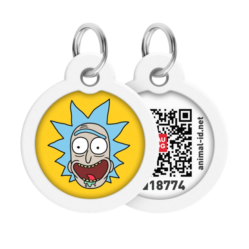 Adresówka WAUDOG Smart ID «Rick and Morty 3» rozm. L