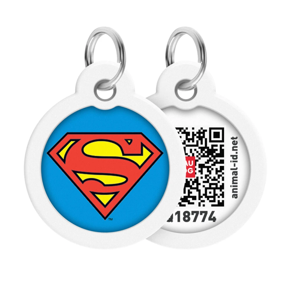 Adresówka WAUDOG Smart ID «Superman bohater» rozm. L