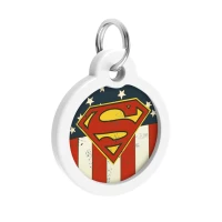 Adresówka WAUDOG Smart ID «Superman Ameryka» rozm. L