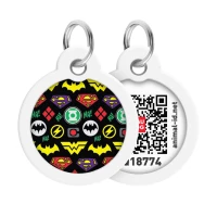 Adresówka WAUDOG Smart ID «Superbohaterze logomania» rozm. L