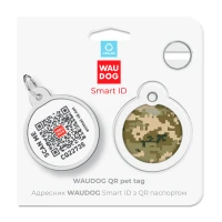 Adresówka WAUDOG Smart ID «Military» rozm. L