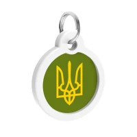 Adresówka WAUDOG Smart ID «Trójząb oliwny» rozm. L