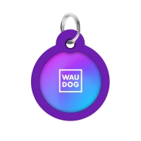 Adresówka WAUDOG Smart ID «Fioletowy gradient» rozm. L