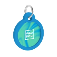 Adresówka WAUDOG Smart ID «Niebieski gradient» rozm. L