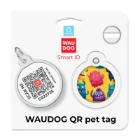 Adresówka WAUDOG Smart ID «Futrzane potwory» rozm. L