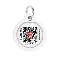 Adresówka WAUDOG Smart ID «Granaty» rozm. L