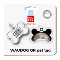 Adresówka WAUDOG Smart ID «Księżyc» rozm. M