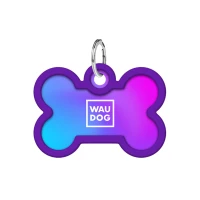 Adresówka WAUDOG Smart ID «Fioletowy gradient» rozm. M