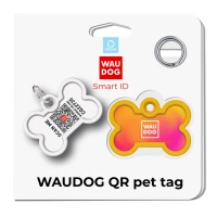 Adresówka WAUDOG Smart ID «Pomarańczowy gradient» rozm. M