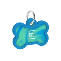 Adresówka WAUDOG Smart ID «Niebieski gradient» rozm. M