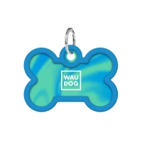Adresówka WAUDOG Smart ID «Niebieski gradient» rozm. M