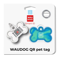Adresówka WAUDOG Smart ID «Niebieski gradient» rozm. M