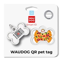 Adresówka WAUDOG Smart ID «Pizza» rozm. M