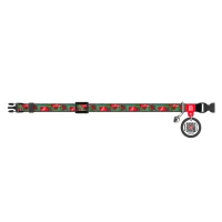Obroża WAUCAT Nylon «Granaty» rozm. XS
