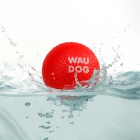 Piłka WAUDOG Fun czerwony — WAUDOG Fun Red Ball zabawna