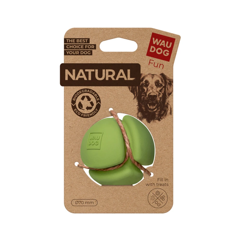 Zabawka WAUDOG Fun Natural rozm. 7 cm zielony