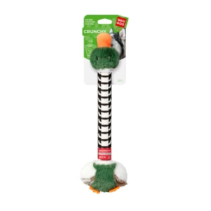 Zabawka dla psa WAUDOG Fun Crunchy Kaczka, bawełna, poliester, plastik, pianka, 38 cm