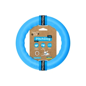 PitchDog20 pierścień do aportowania, średnica 20 cm niebieski