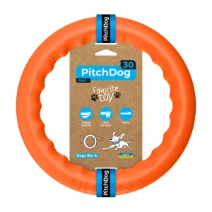 PitchDog30 pierścień do aportowania, średnica 28 cm pomarańczowy