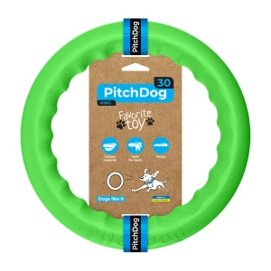 PitchDog30 pierścień do aportowania, średnica 28 cm jasnozielony