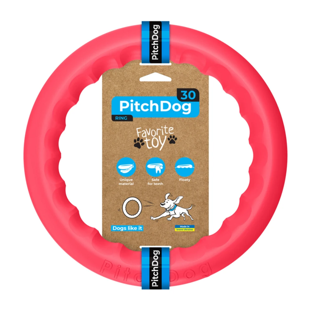 Kółko PitchDog rozm. 28 cm różowy — PitchDog30 pierścień do
