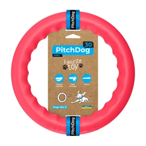 PitchDog30 pierścień do aportowania, średnica 28 cm różowy