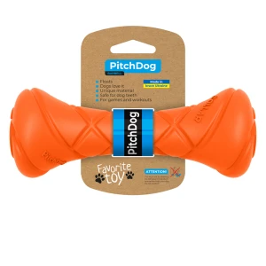 PitchDog sztanga do gry, długość 19 cm, średnica 7 cm pomarańczowy