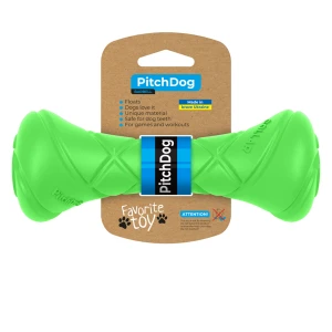 PitchDog sztanga do gry, długość 19 cm, średnica 7 cm jasnozielony
