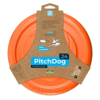 Latający dysk PitchDog rozm. 24 cm pomarańczowy