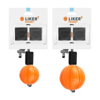 Piłka LIKER rozm. 9 cm pomarańczowy