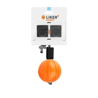 Piłka LIKER rozm. 9 cm pomarańczowy