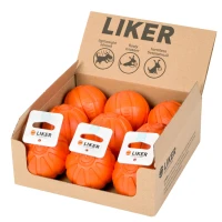 Piłka LIKER rozm. 7 cm pomarańczowy