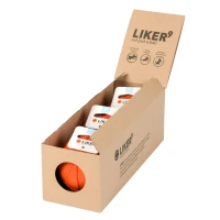 Piłka LIKER rozm. 9 cm pomarańczowy