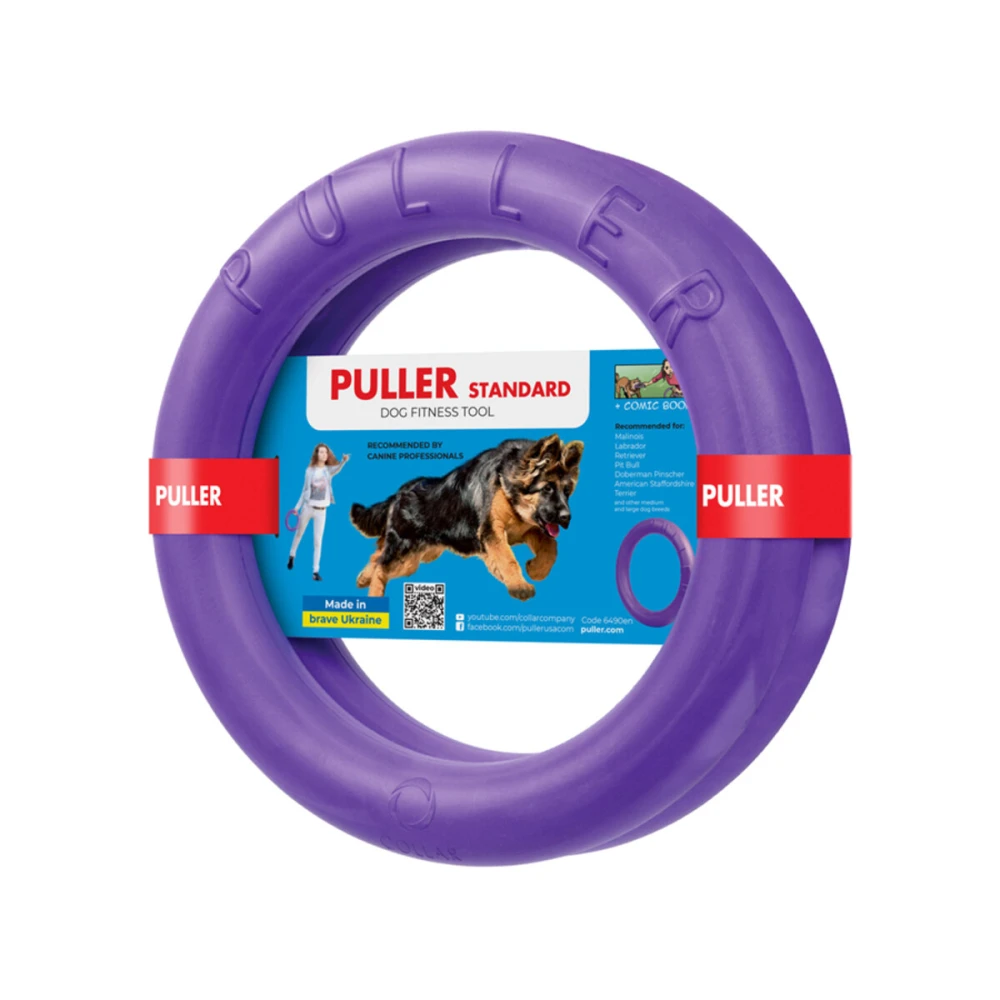 Sprzęt treningowy PULLER rozm. 28 cm fioletowy