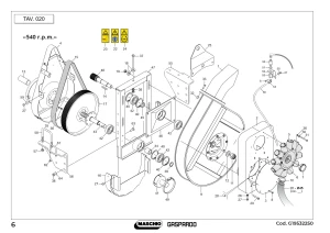 Zaślepka Maschio Gaspardo G19005570R