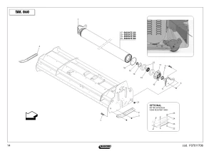 Wspornik Maschio Gaspardo M30400607R