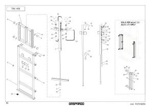 Tuleja G3/8 L52 Maschio Gaspardo U18010016R
