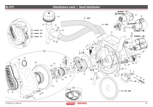 Zestaw F03152665 Maschio Gaspardo F03152709R