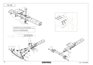 Tuleja PAP5540-P10 Maschio Gaspardo U02040109R