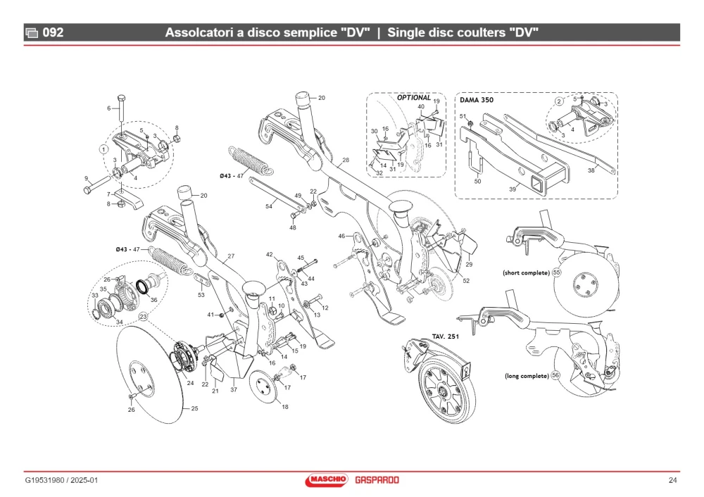 Zębatka Z11 1/2-3/16 Maschio Gaspardo G16315700R