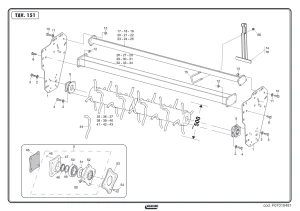 Ząb Maschio Gaspardo M23400756